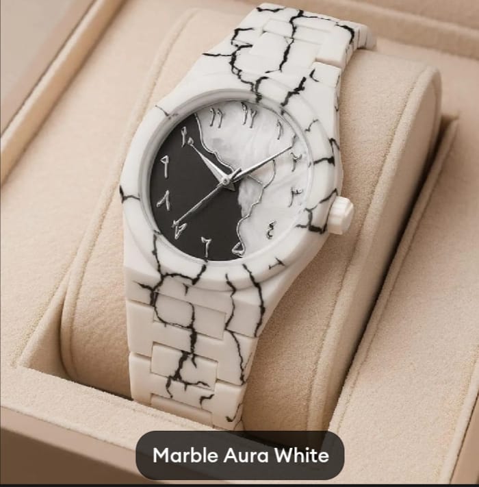 marble aura white